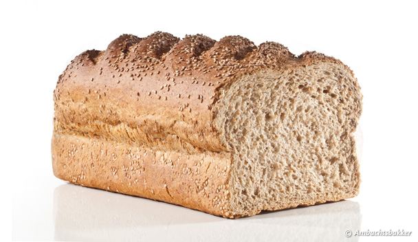 Bruin vloerbrood sesam